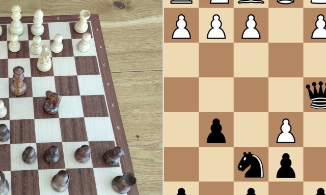 image: We converted a physical chessboard into a digital one